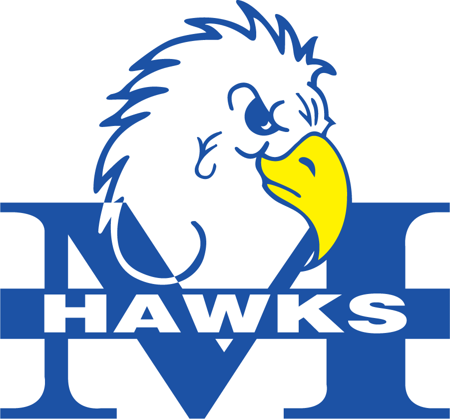 Monmouth Hawks 1993-2003 Primary Logo diy DTF decal sticker